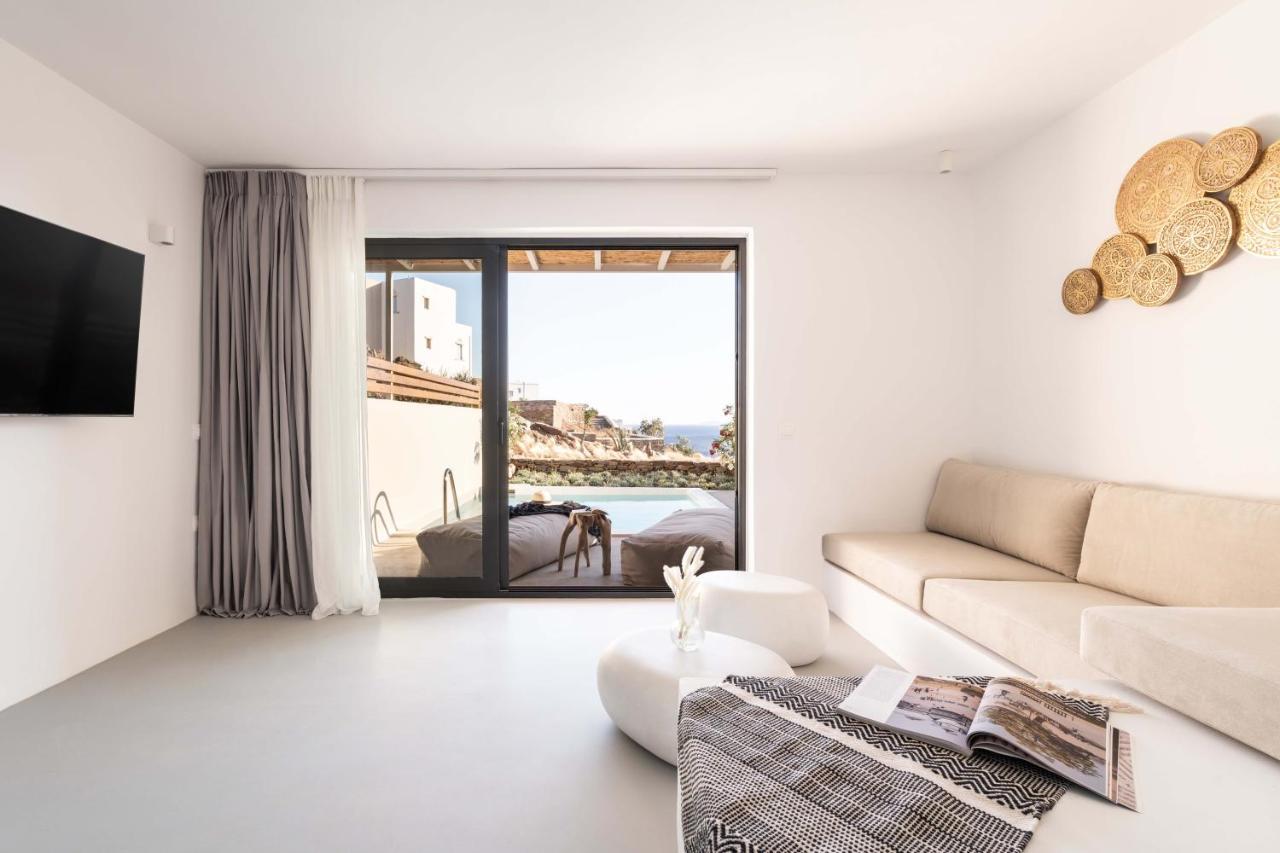 Agios Romanos Aura Villas Tinos المظهر الخارجي الصورة
