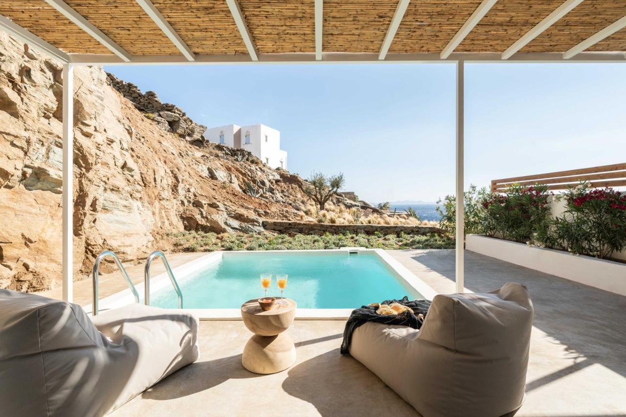 Agios Romanos Aura Villas Tinos المظهر الخارجي الصورة