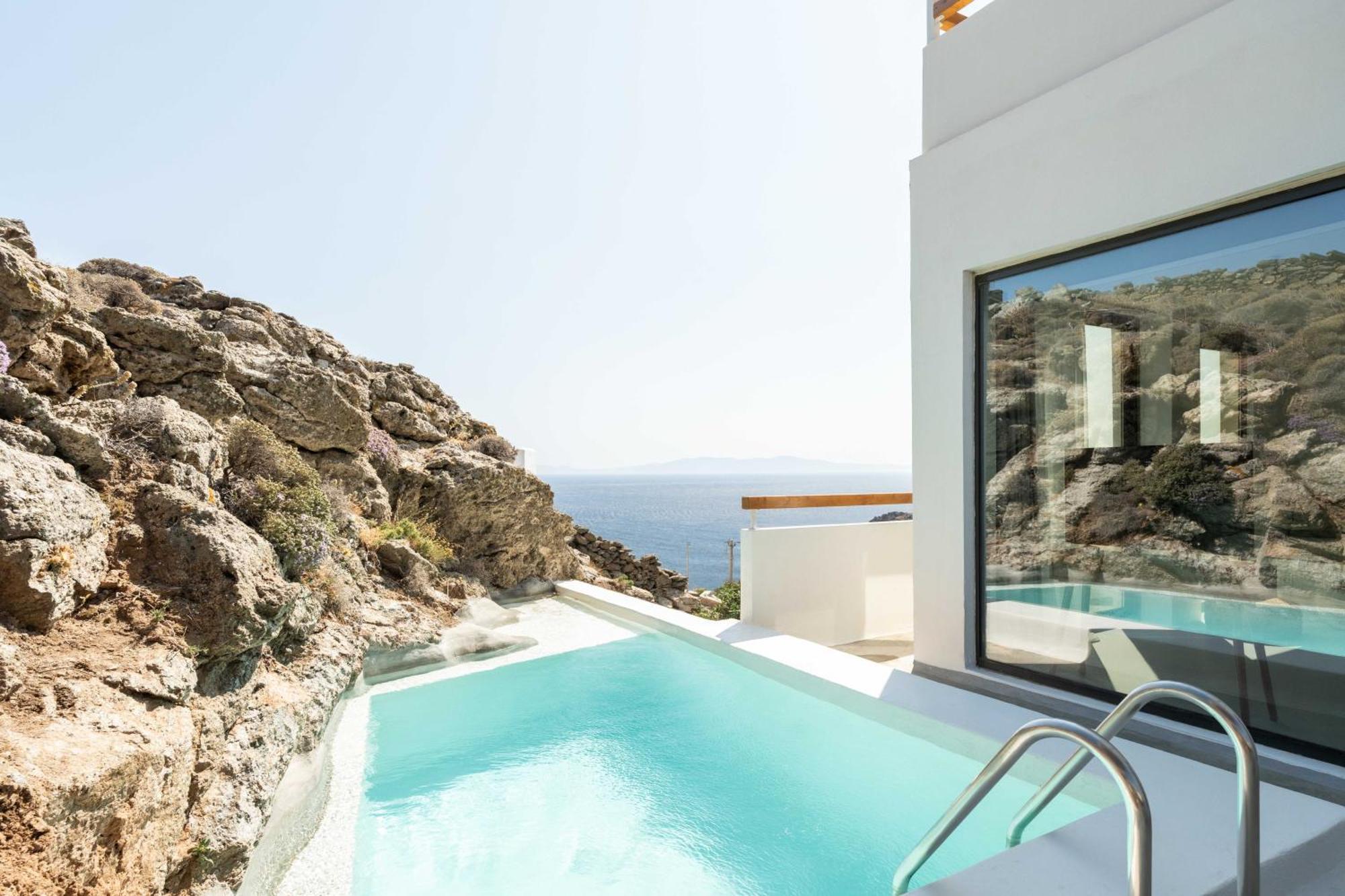Agios Romanos Aura Villas Tinos المظهر الخارجي الصورة