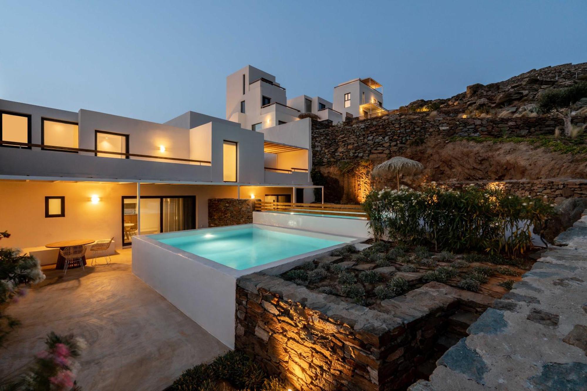 Agios Romanos Aura Villas Tinos المظهر الخارجي الصورة