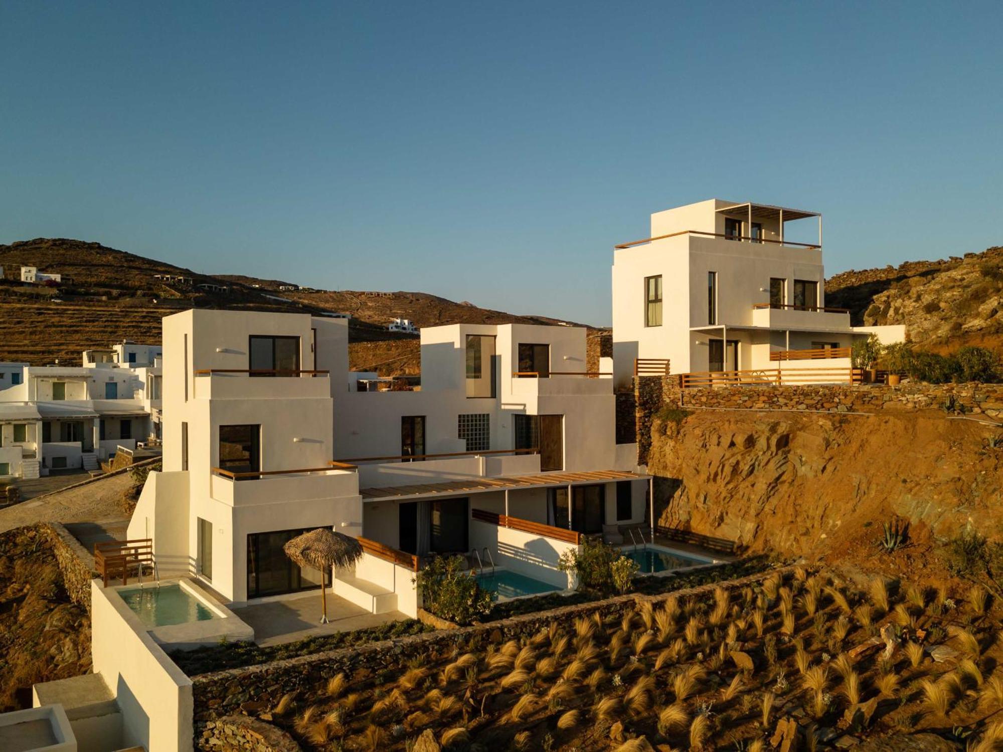 Agios Romanos Aura Villas Tinos المظهر الخارجي الصورة